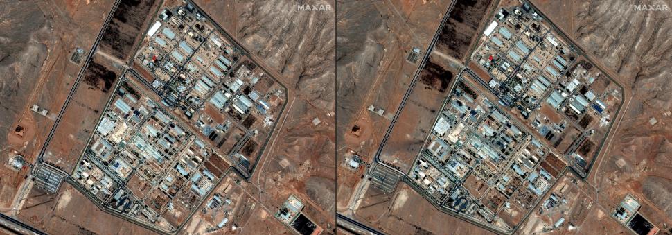 Imagini din satelit. Cum arată siturile nucleare iraniene după bombardamentele Israelului 981133