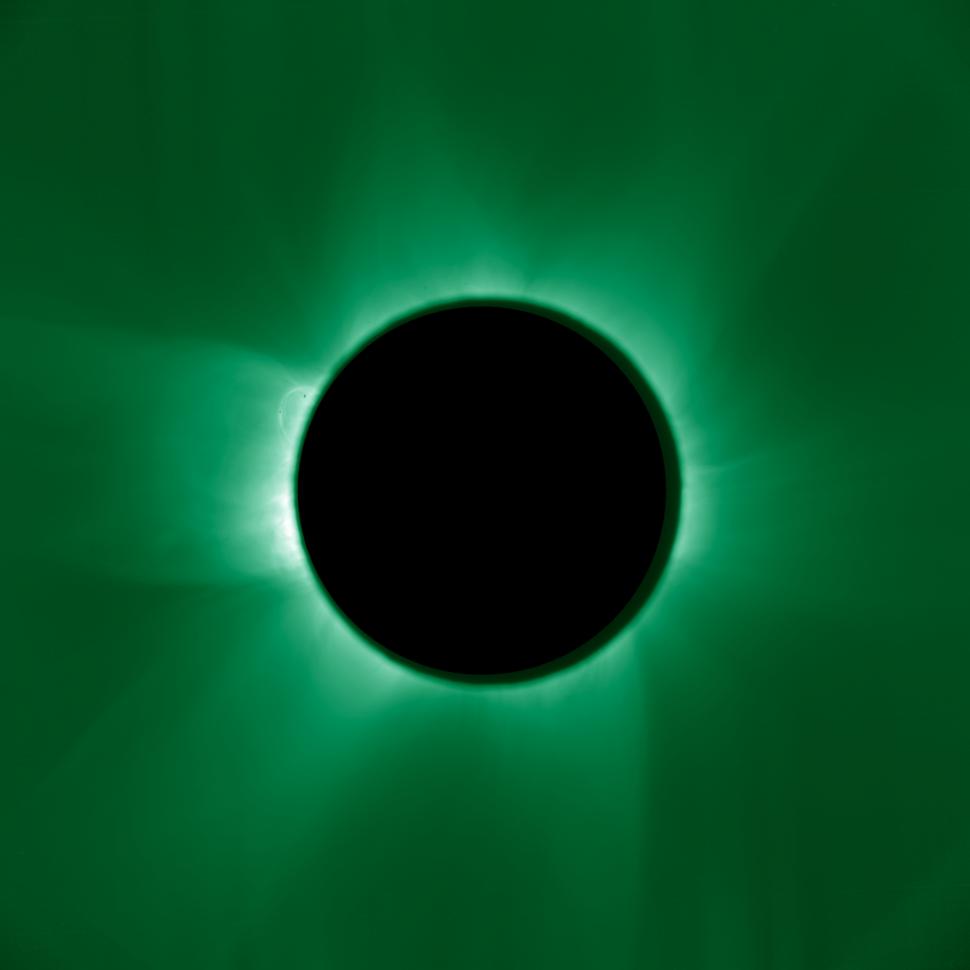 Imagini spectaculoase cu coroana solară: ESA a simulat o eclipsă și a fotografiat Soarele ca niciodată până acum 981276