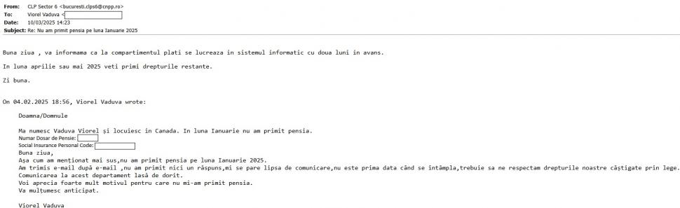 „Ne-au șters de pe listă?”. Drama pensionarilor români din diaspora care nu-și mai primesc banii 979988