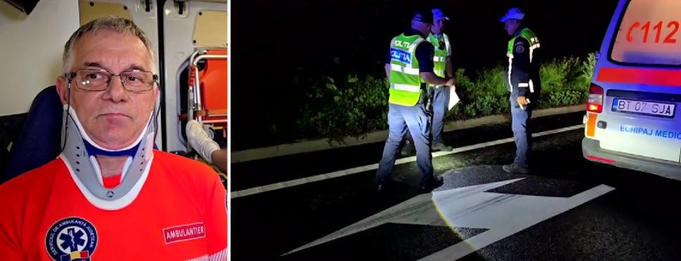 Accident mortal în Botoşani, după ce o maşină şi o ambulanţă s-au ciocnit frontal. 2 oameni au murit, iar alţi 4 sunt răniţi 982187