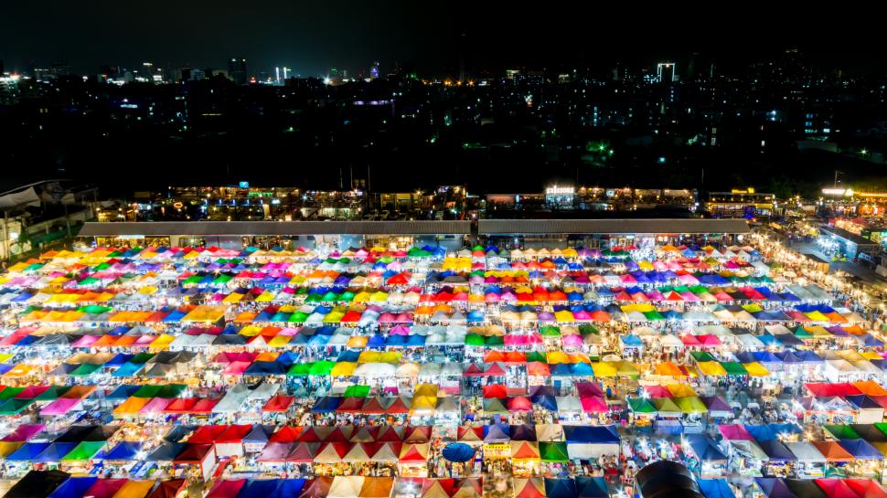 Cele mai bune piețe de noapte din Bangkok. Imaginile cu spectacolul colorat din capitala Thailandei fac înconjurul lumii de ani de zile 982337