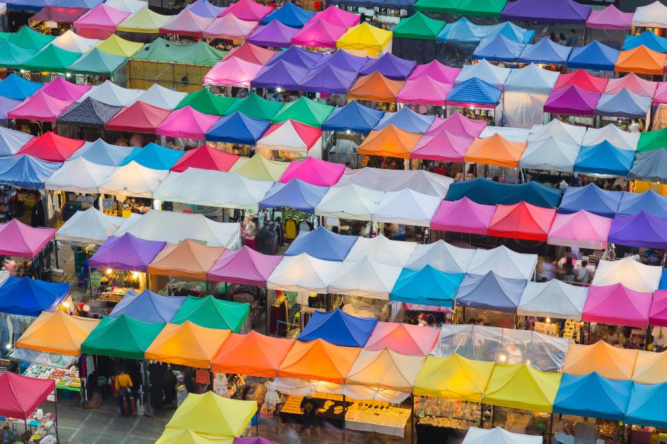 Cele mai bune piețe de noapte din Bangkok. Imaginile cu spectacolul colorat din capitala Thailandei fac înconjurul lumii de ani de zile 982341