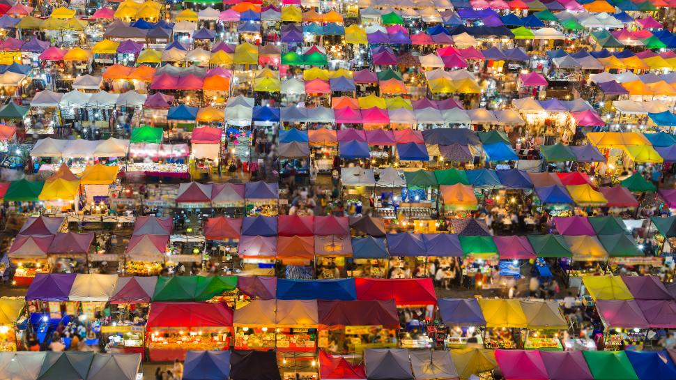 Cele mai bune piețe de noapte din Bangkok. Imaginile cu spectacolul colorat din capitala Thailandei fac înconjurul lumii de ani de zile 982345