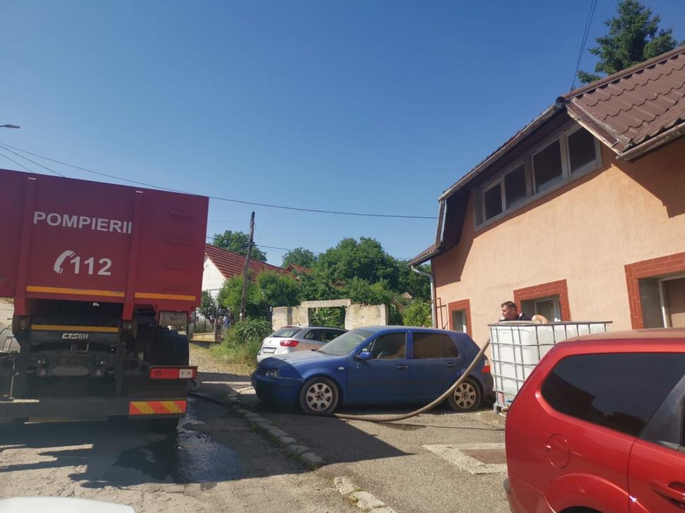 Furnizarea apei menajere, reluată temporar la Târnăveni. Luni seară va ajunge un nou val de salinitate, iar apa va fi oprită 982969