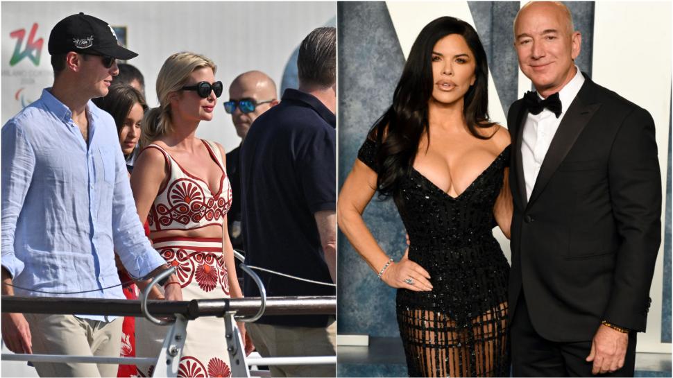 La Veneţia au început să sosească invitații VIP la nunta lui Jeff Bezos cu Lauren Sanchez. Ivanka Trump a venit cu soțul și copiii 983642