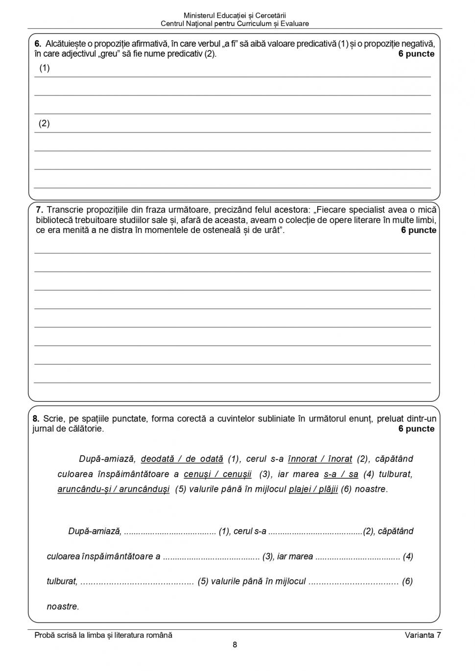 Subiectele la Matematică de la Evaluarea Națională 2025 au apărut pe internet la scurt timp după începerea probei 983534