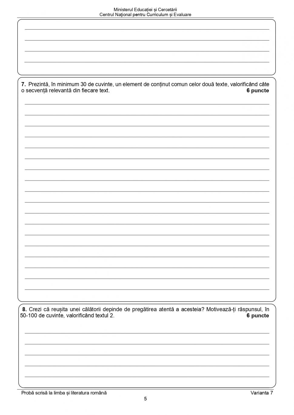 Subiectele la Matematică de la Evaluarea Națională 2025 au apărut pe internet la scurt timp după începerea probei 983537