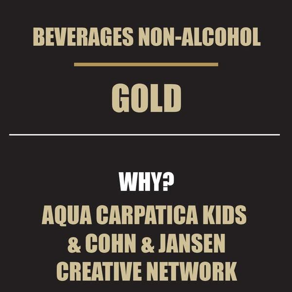 AQUA Carpatica – noi distincții în palmares: Gold & Bronze Effie, Produsul Anului și Brandul Anului 984715