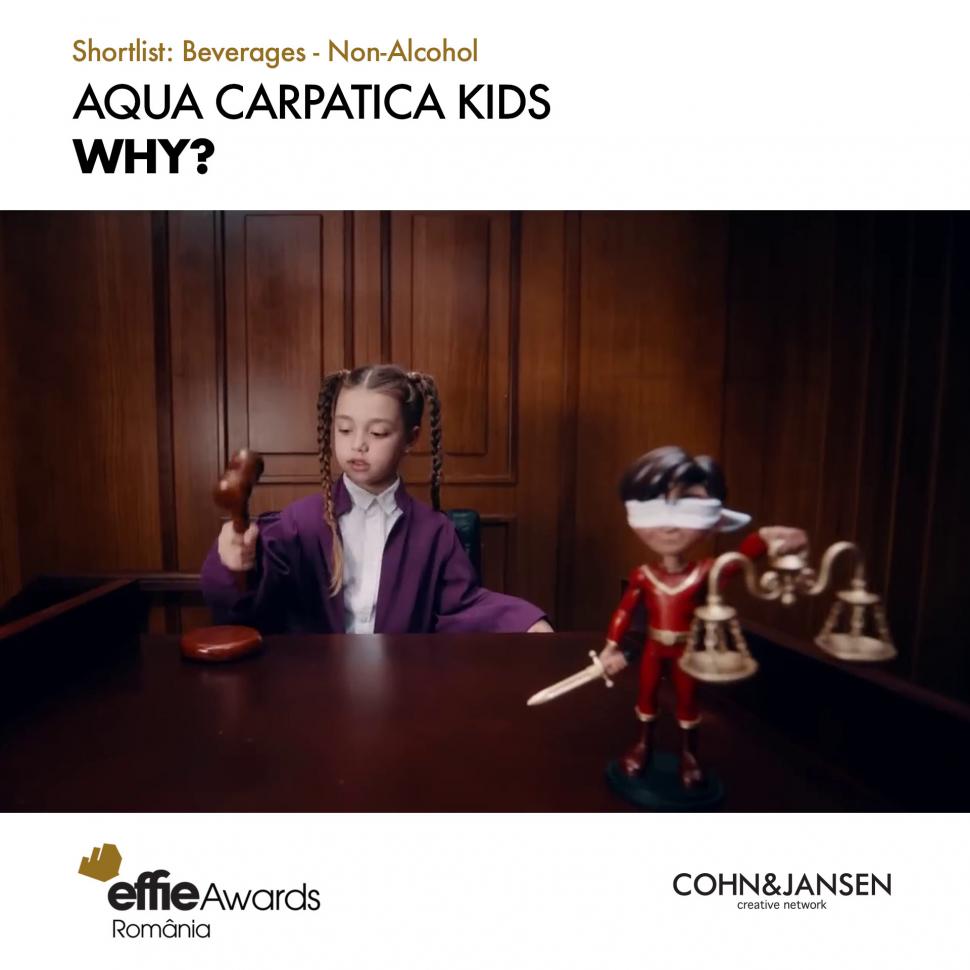 AQUA Carpatica – noi distincții în palmares: Gold & Bronze Effie, Produsul Anului și Brandul Anului 984716