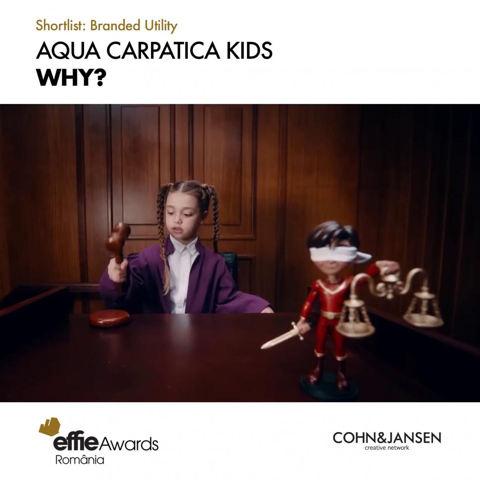 AQUA Carpatica – noi distincții în palmares: Gold & Bronze Effie, Produsul Anului și Brandul Anului 984717