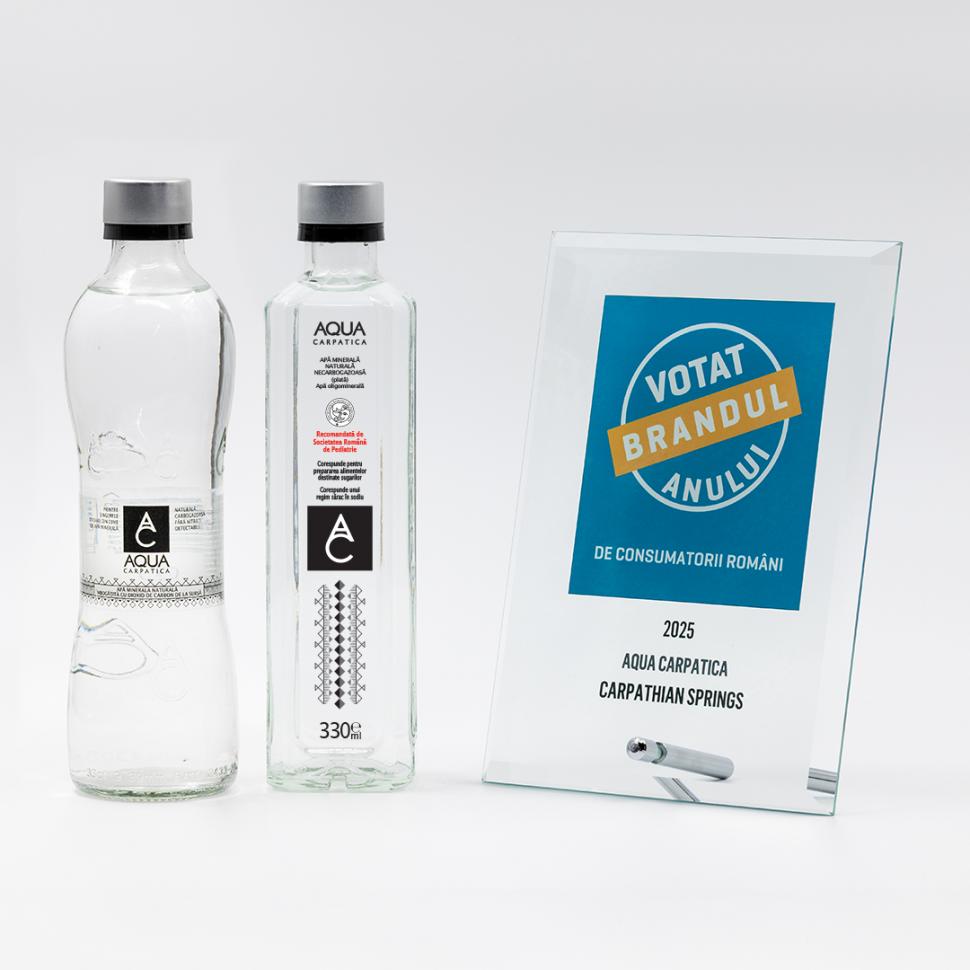 AQUA Carpatica – noi distincții în palmares: Gold & Bronze Effie, Produsul Anului și Brandul Anului 984719