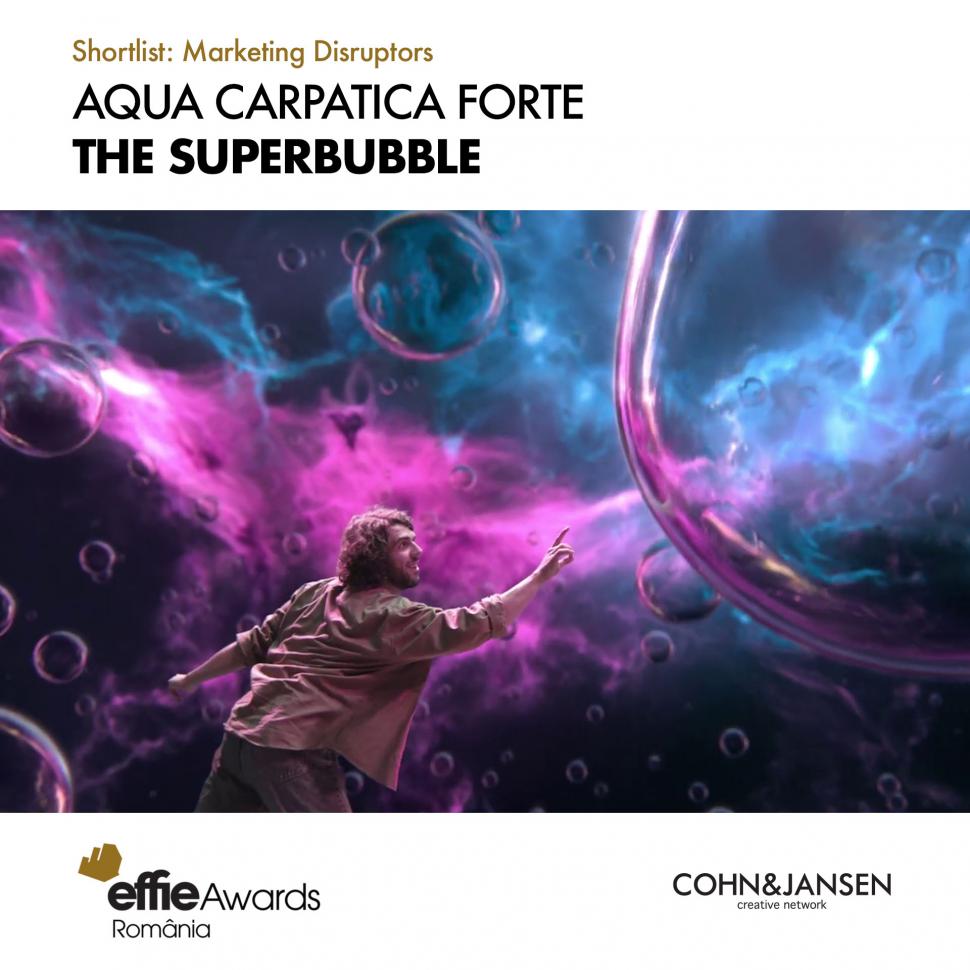 AQUA Carpatica – noi distincții în palmares: Gold & Bronze Effie, Produsul Anului și Brandul Anului 984720