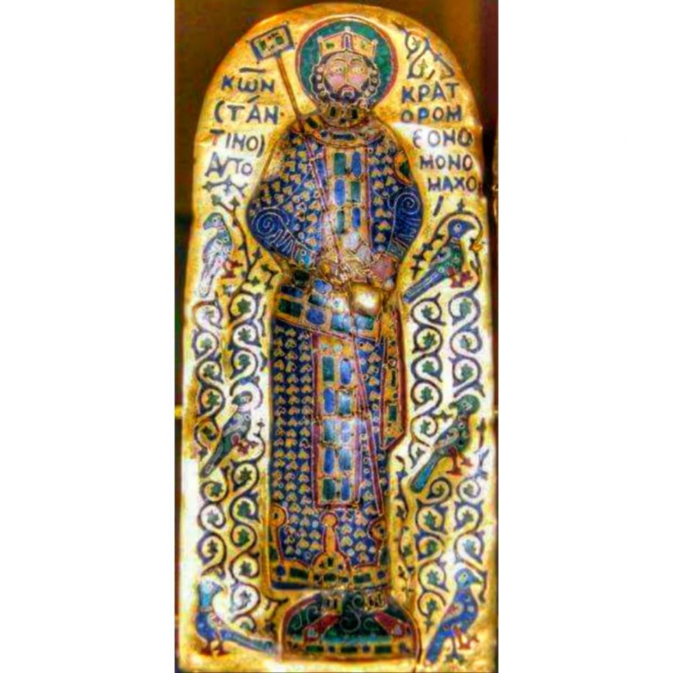 Comoară bizantină din aur, descoperită de un fermier pe câmp: Cum arată „Coroana Mononmachos”. Îl arată pe „cel care luptă singur” 985215