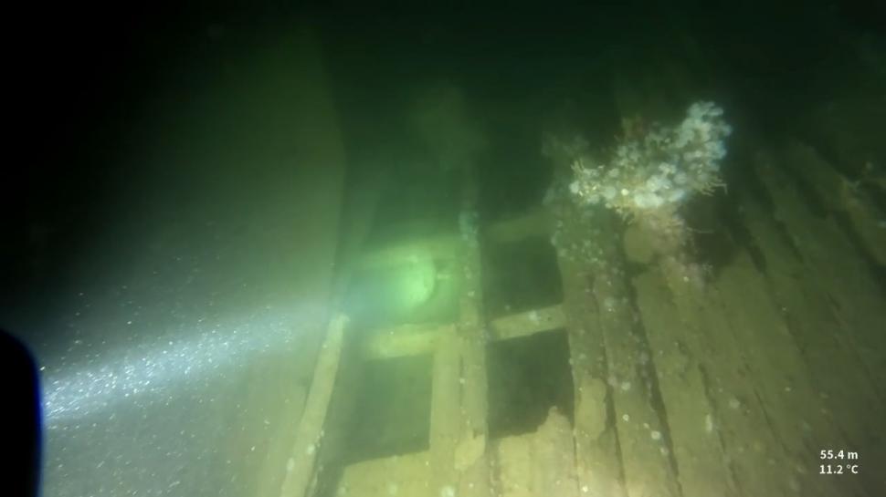 Restaurantul unui pachebot de lux scufundat în Primul Război Mondial a fost găsit aproape intact. Imagini rare văzute după un secol 985504