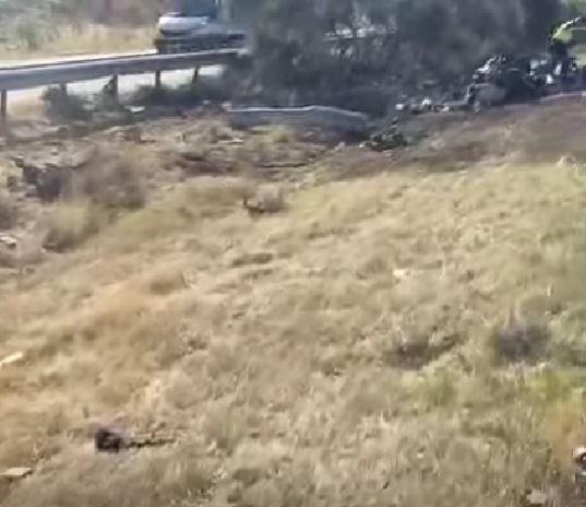 Imagini de la locul accidentului în care a murit Diogo Jota. Jucătorul de la Liverpool şi fratele lui au ars în Lamborghini 986274