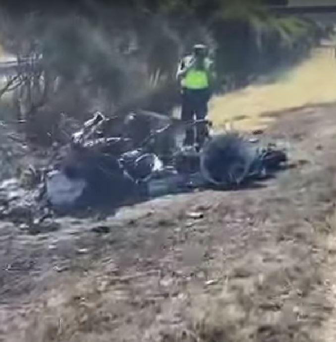 Imagini de la locul accidentului în care a murit Diogo Jota. Jucătorul de la Liverpool şi fratele lui au ars în Lamborghini 986281