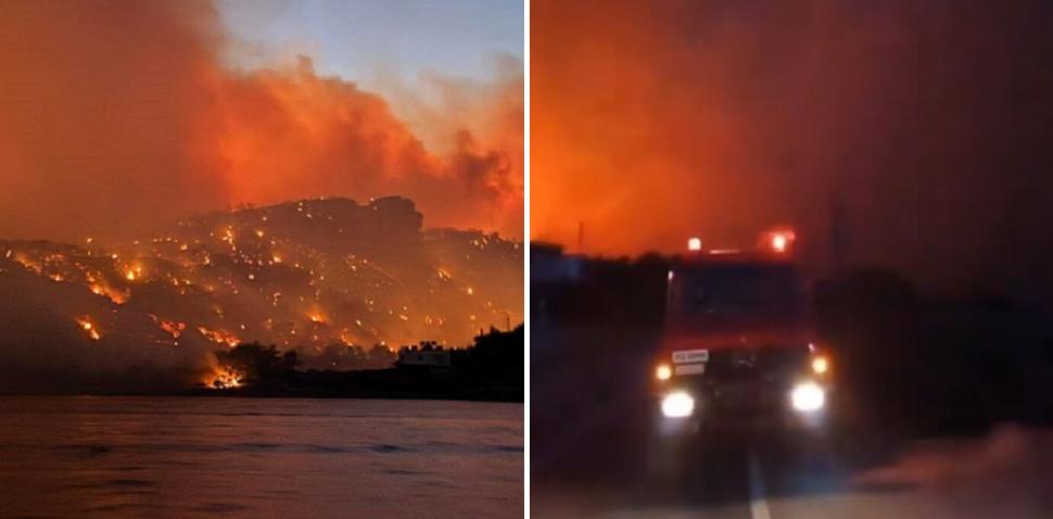 Incendii grave de vegetaţie în Creta, Kythera și Halkidiki, unde sunt turiști români în vacanță 986131