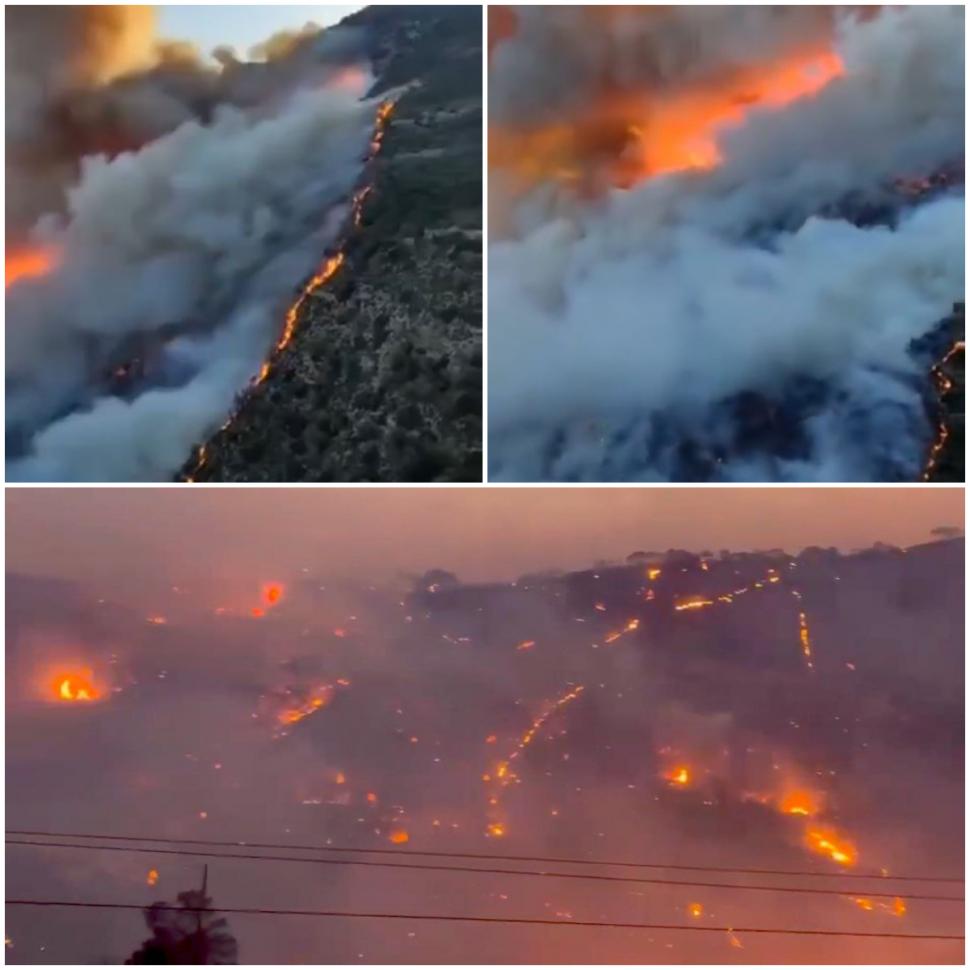 MAE, atenţionare de călătorie pentru Grecia: Risc crescut de incendii de vegetaţie. Peste 1.500 de oameni, evacuaţi din calea focului 986112