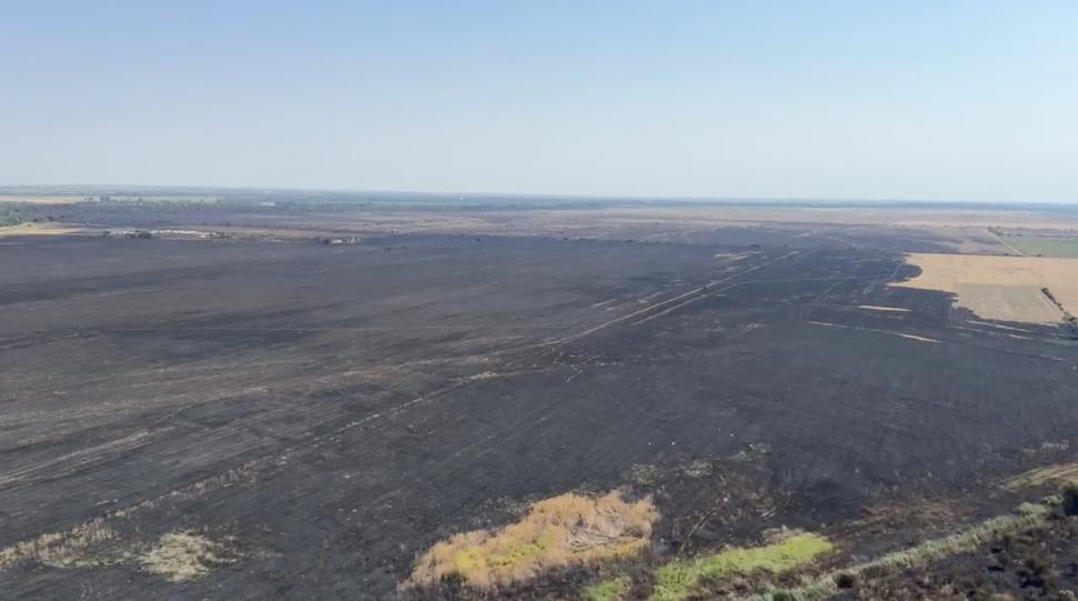 Incendiu uriaș în Delta Dunării. Flăcările care au ars peste 1.300 de hectare de vegetație au fost stinse după trei zile 987028