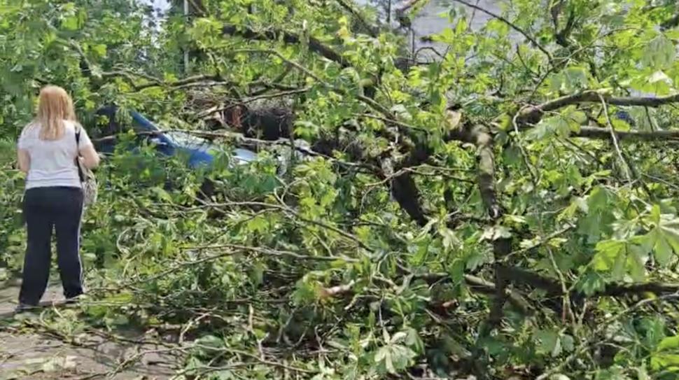 „Sfârșitul lumii în Sinaia”: Sunt 16 răniți, majoritatea turiști străini. Acoperișul gării a fost smuls de vijelie și aruncat peste DN1 987815