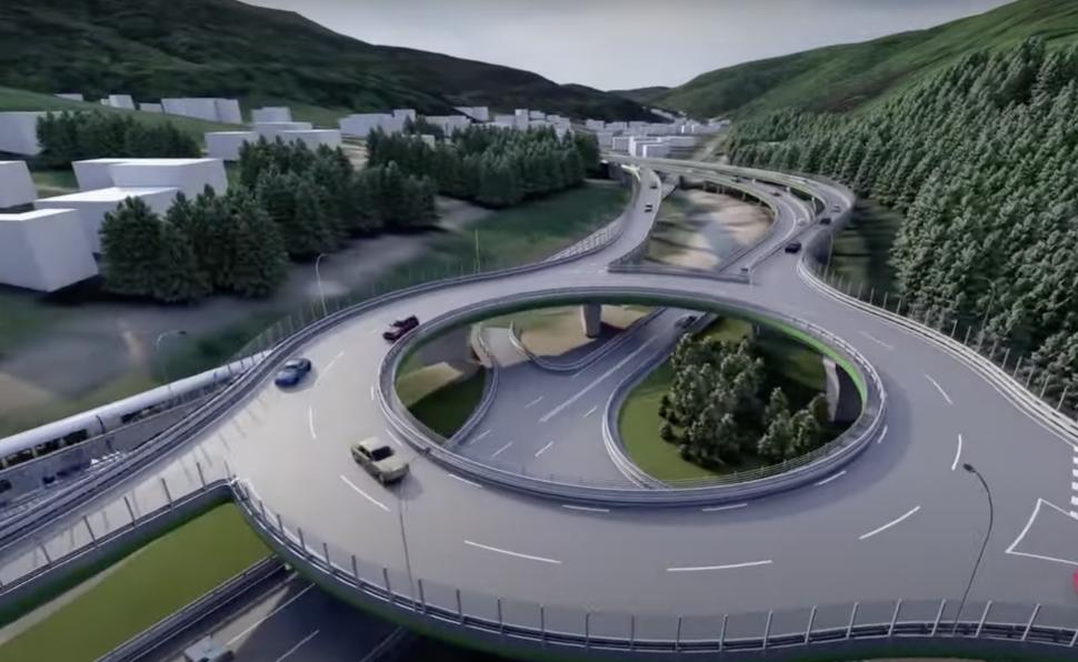 Un sens giratoriu suspendat se va construi la Predeal. Cum va arăta noua intersecție de pe DN1 și când va fi gata 987908