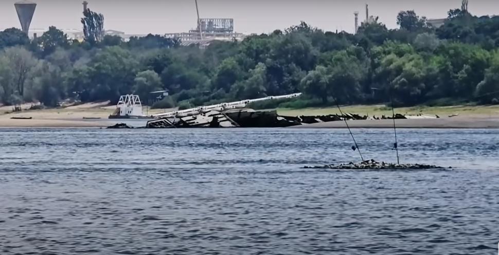 Imagini spectaculoase la Porțile de Fier 2: apa Dunării a scăzut și au ieșit la suprafață epave din Al Doilea Război Mondial 989093