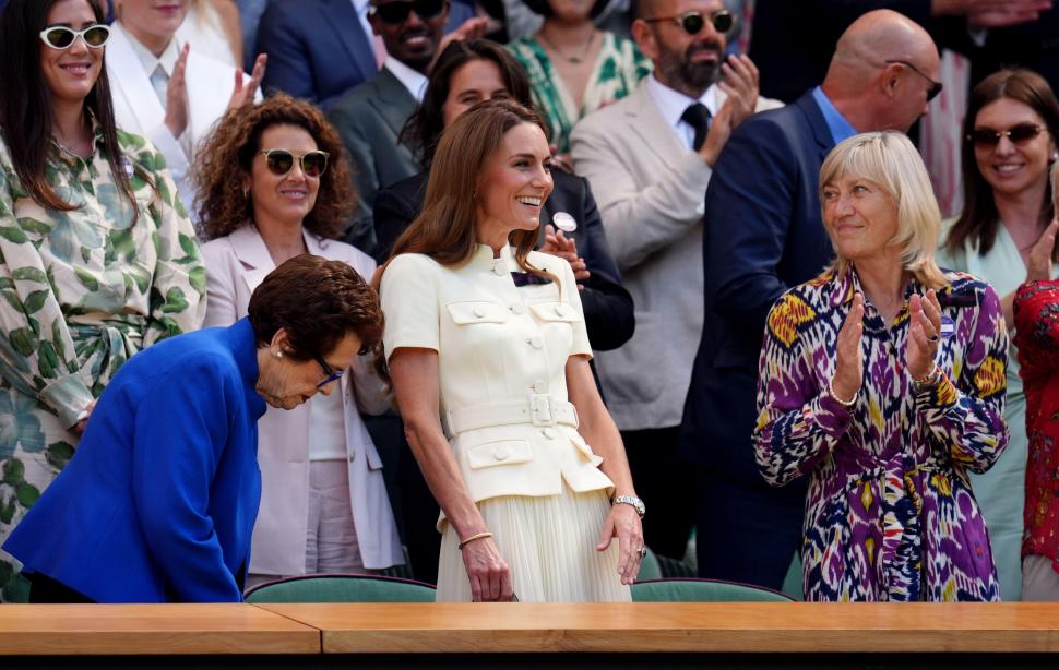 Simona Halep a urmărit din loja regală, alături de Prințesa de Wales, finala de la Wimbledon. Swiatek a zdrobit-o pe Anisimova 989105