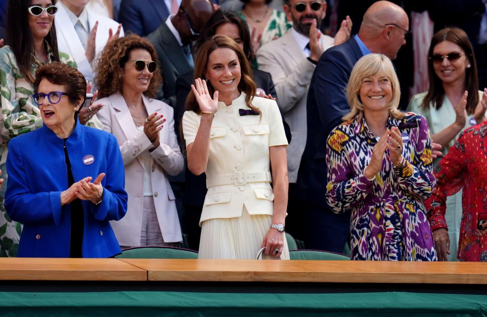 Simona Halep a urmărit din loja regală, alături de Prințesa de Wales, finala de la Wimbledon. Swiatek a zdrobit-o pe Anisimova 989106