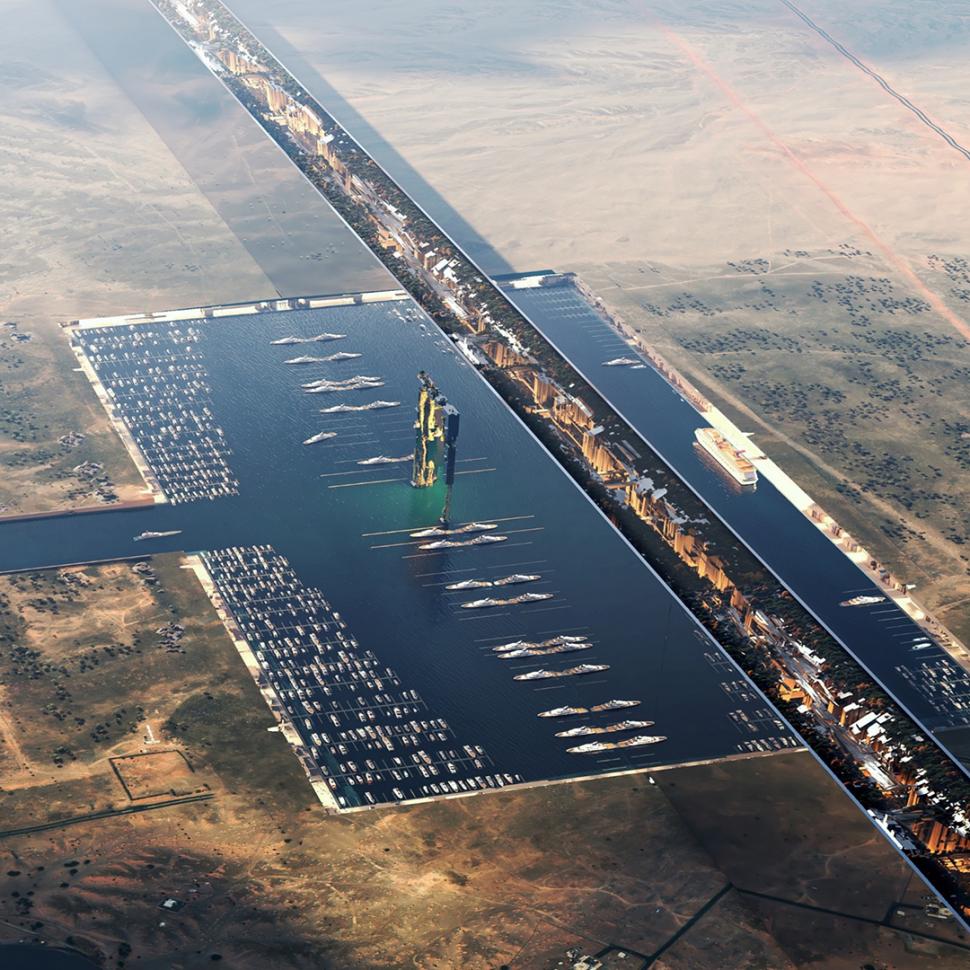 Arabia Saudită nu mai e așa sigură că are bani destui să construiască megaorașul futurist „The Line” 990100