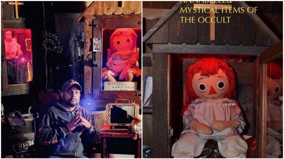 Moartea misterioasă a unui investigator paranormal care călătorea în SUA cu o păpușă „demonică posedată”, care ar provoca accidente 990052