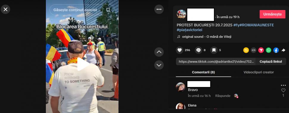 Cum s-a văzut protestul din Piața Victoriei pe rețelele sociale: 200 de mii de protestatari, versus câteva sute în realitate 991667