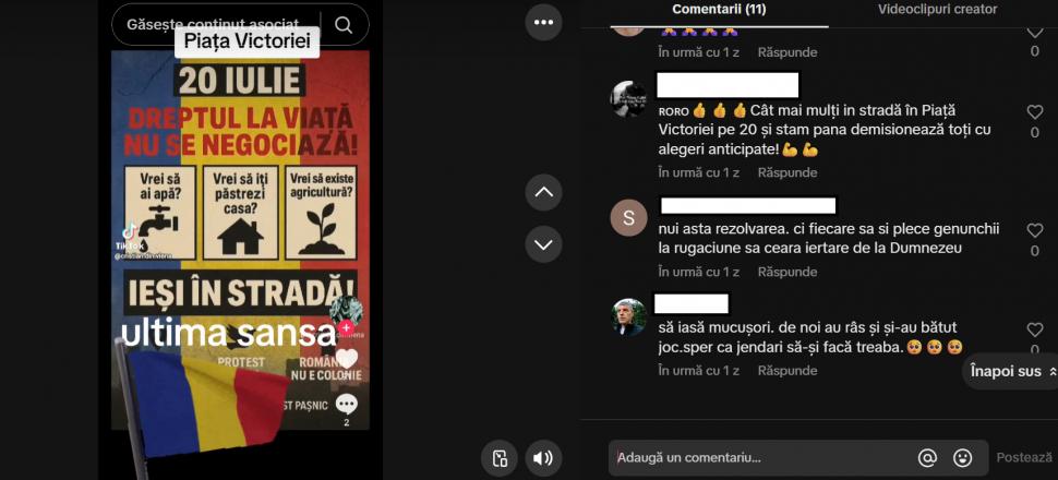Cum s-a văzut protestul din Piața Victoriei pe rețelele sociale: 200 de mii de protestatari, versus câteva sute în realitate 991672