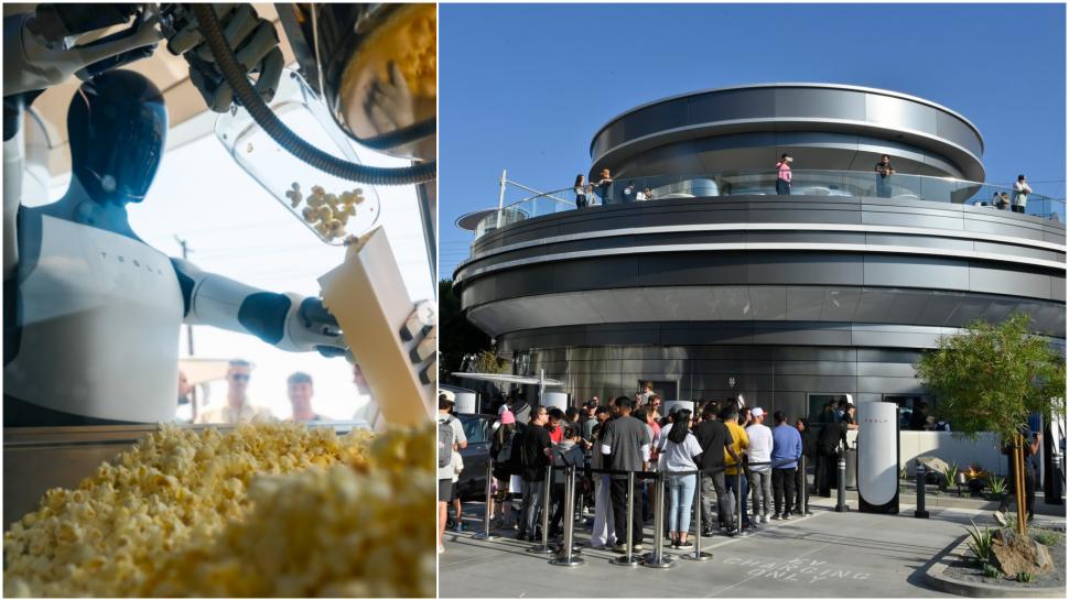 Elon Musk a deschis la Hollywood primul restaurant Tesla, în care roboții servesc la mese: Vom avea locații în toată lumea 992241