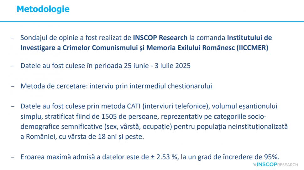 Sondaj: 45% dintre tineri cred că comunismul „a fost un lucru bun”. „Idealizarea totalitarismului e o problemă de securitate națională” 992007