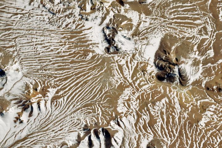 Imagini din satelit cu ninsoarea rară din cel mai arid deșert de pe planetă. Fotografiile au devenit virale 993063