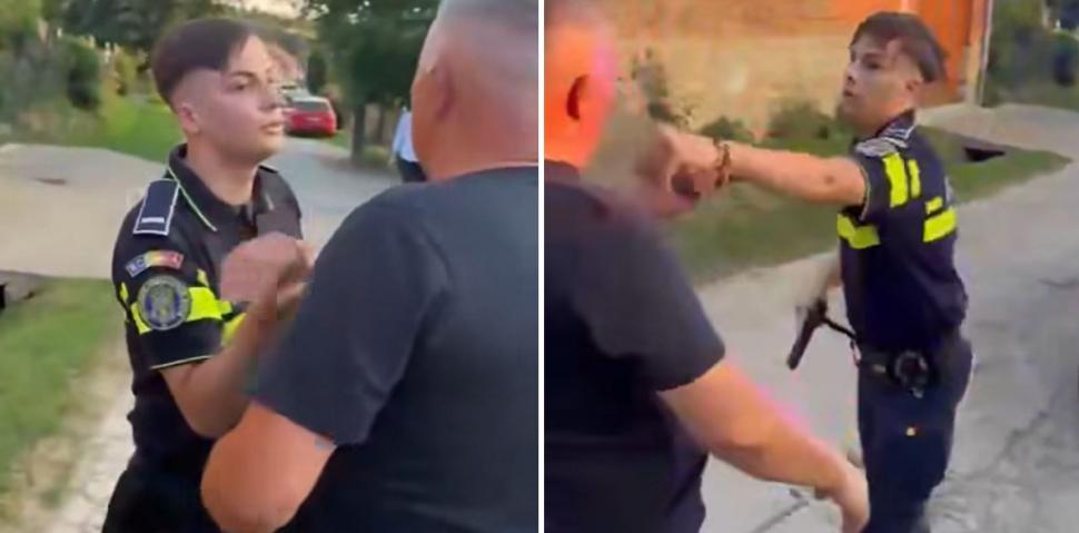 Un poliţist din Caraş-Severin a fost atacat de mai mulţi oameni, după ce a oprit un bărbat beat care conducea un ATV  993812