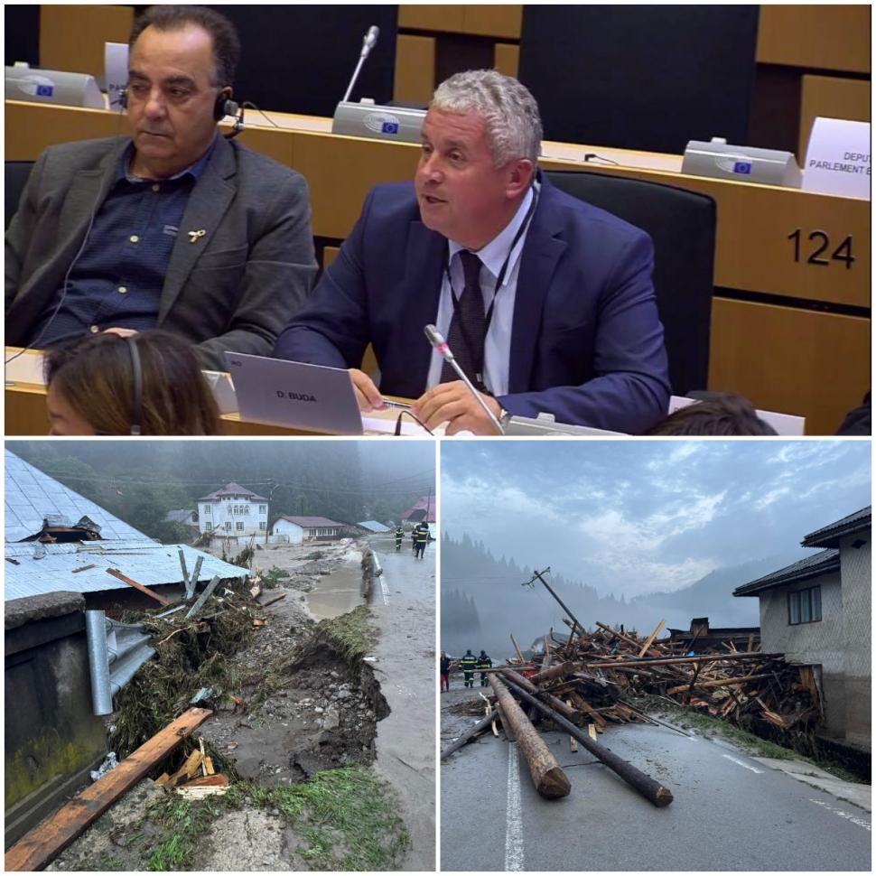 Europarlamentarul PNL Daniel Buda cere oficial Comisiei Europene activarea sprijinului european pentru sinistraţii din Suceava şi Neamţ 994345
