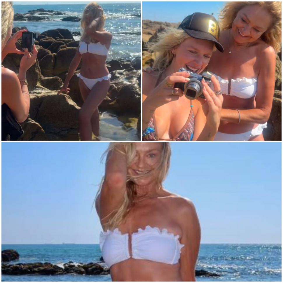 Niște surori și-au pozat mama de 61 de ani în costum de baie. Femeia divorțată de 10 ani vrea să iasă din nou la întâlniri 994679