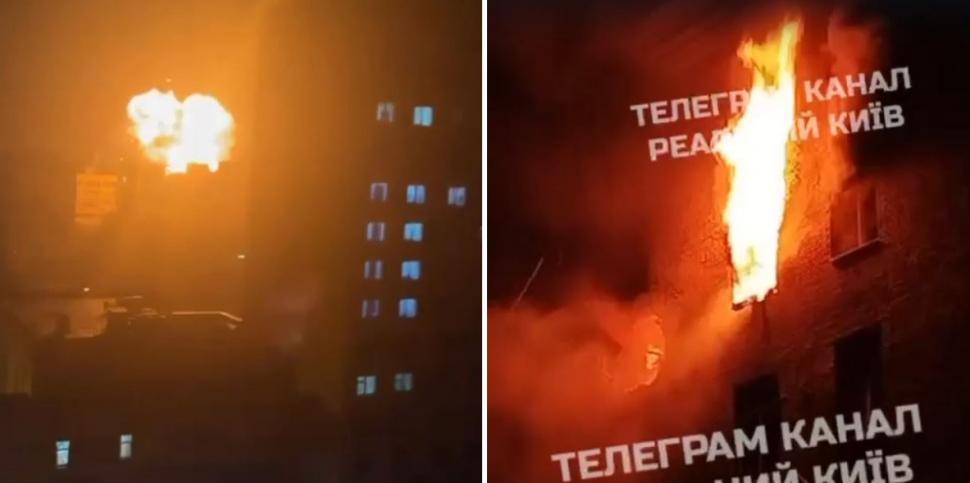 Atac cu drone și rachete rusești asupra Kievului: 6 morți, inclusiv un copil, 52 de răniți şi mai multe persoane prinse sub dărâmături 994766