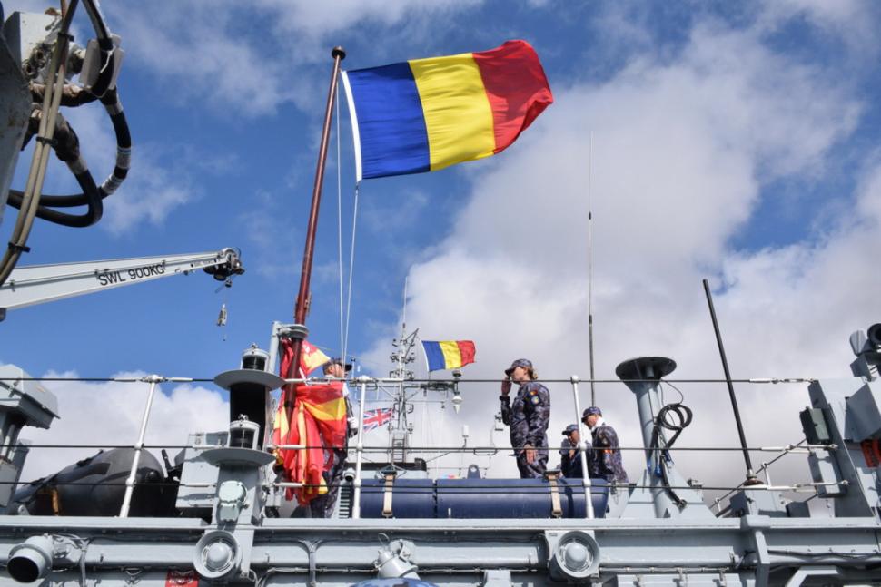 Vânătorul de mine M 271 „Căpitan Constantin Dumitrescu” a intrat în serviciul Forțelor Navale Române 995958