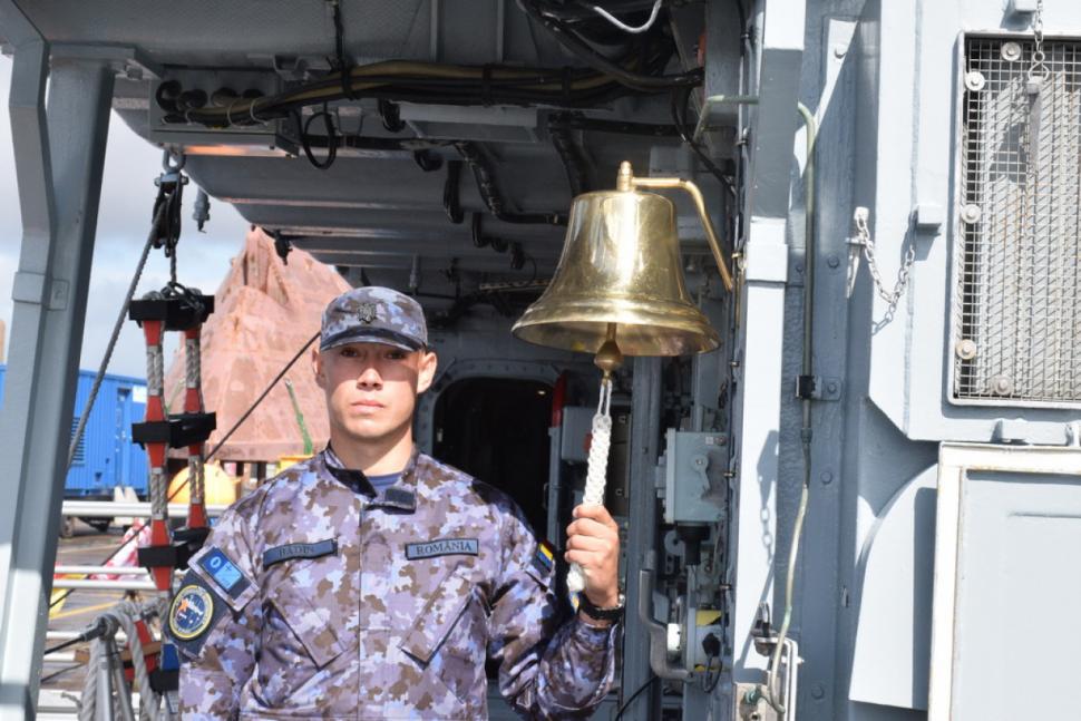 Vânătorul de mine M 271 „Căpitan Constantin Dumitrescu” a intrat în serviciul Forțelor Navale Române 995959