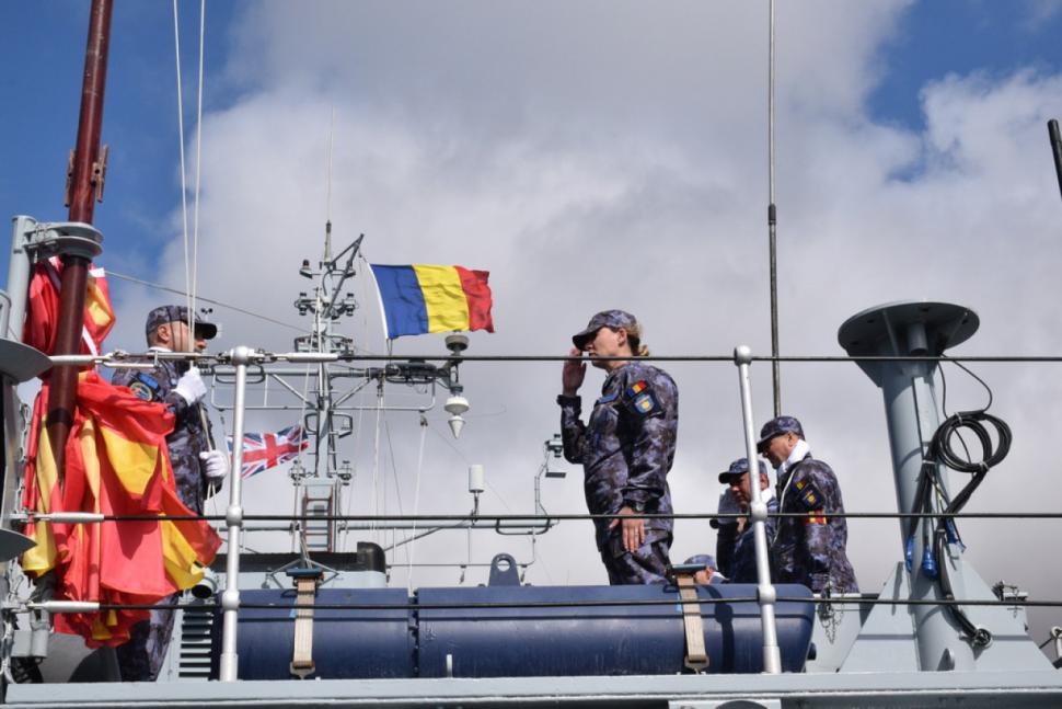 Vânătorul de mine M 271 „Căpitan Constantin Dumitrescu” a intrat în serviciul Forțelor Navale Române 995961