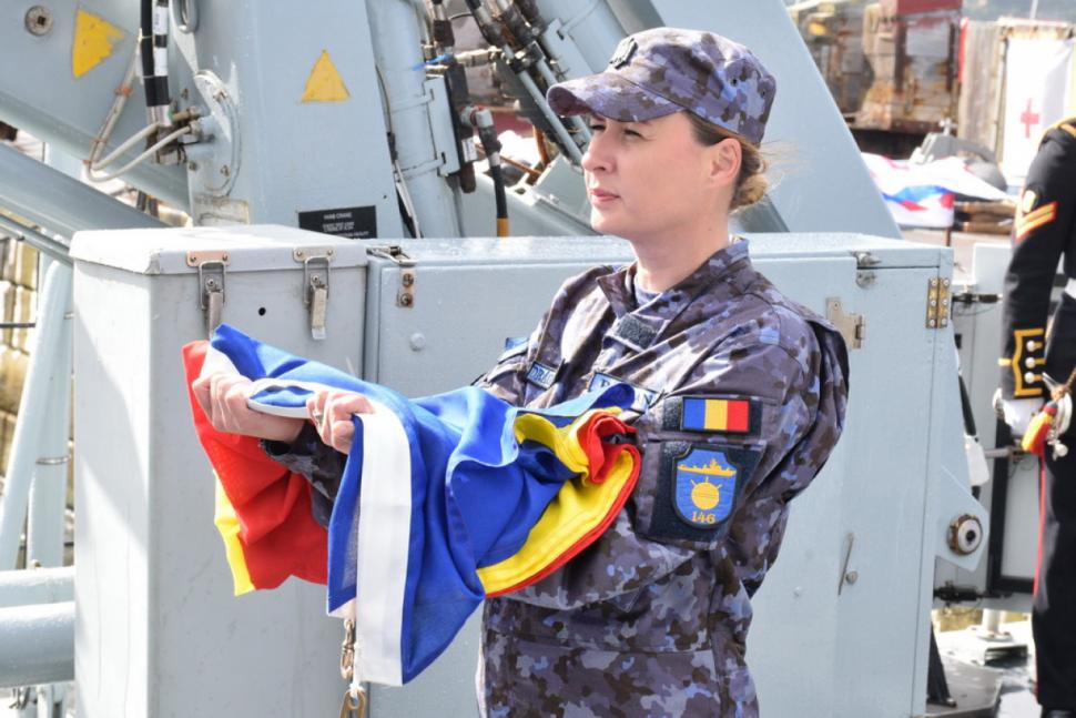 Vânătorul de mine M 271 „Căpitan Constantin Dumitrescu” a intrat în serviciul Forțelor Navale Române 995967