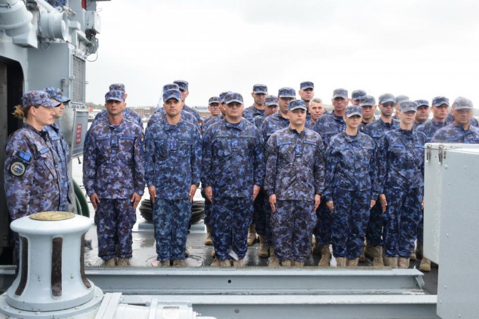 Vânătorul de mine M 271 „Căpitan Constantin Dumitrescu” a intrat în serviciul Forțelor Navale Române 995969