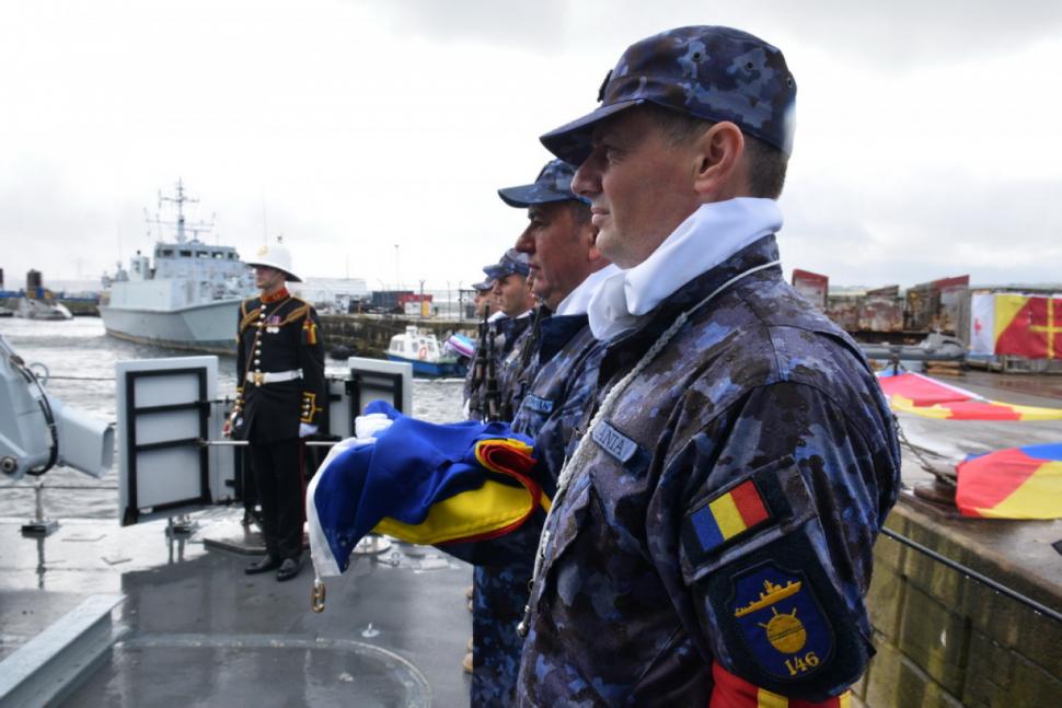 Vânătorul de mine M 271 „Căpitan Constantin Dumitrescu” a intrat în serviciul Forțelor Navale Române 995970