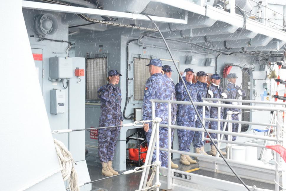 Vânătorul de mine M 271 „Căpitan Constantin Dumitrescu” a intrat în serviciul Forțelor Navale Române 995972