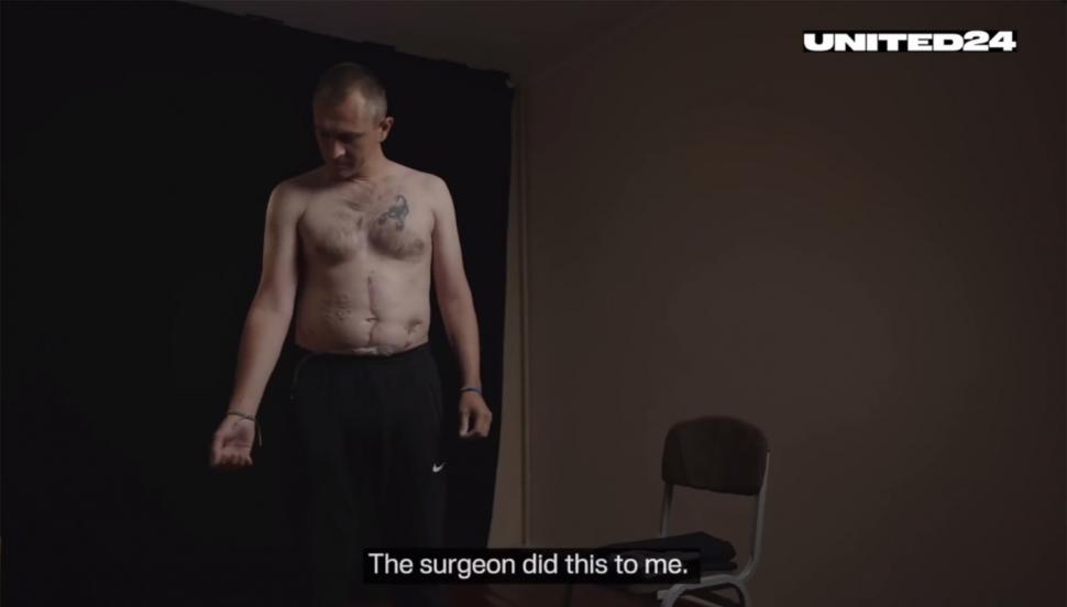 Prizonierul ucrainean torturat și marcat cu „Glorie Rusiei” vrea să se întoarcă pe front după recuperare: Cu sete de răzbunare 996056