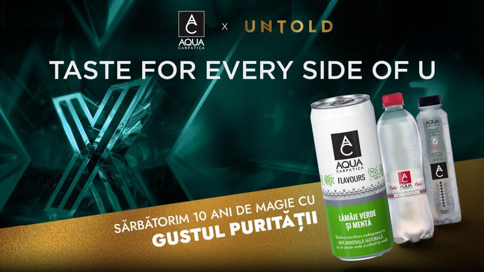 AQUA Carpatica aduce hidratarea la Untold X 996851