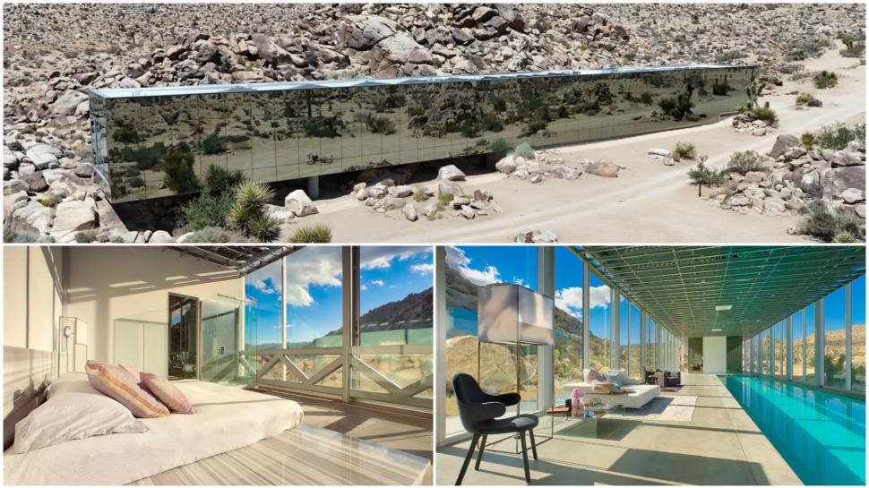 Cum arată în interior „Casa invizibilă”, acoperită cu oglinzi, care se camuflează perfect în decor. Locuința a fost scoasă la vânzare   998055