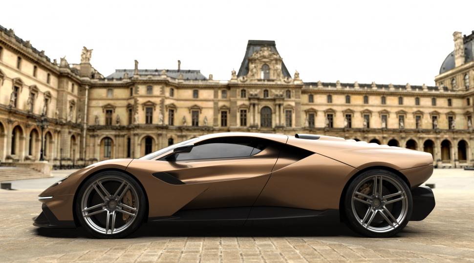 Supermașina futuristă produsă în Europa care va costa peste 2,8 milioane de euro: Se fac doar 25 de exemplare. Cum arată bolidul GP1 998193